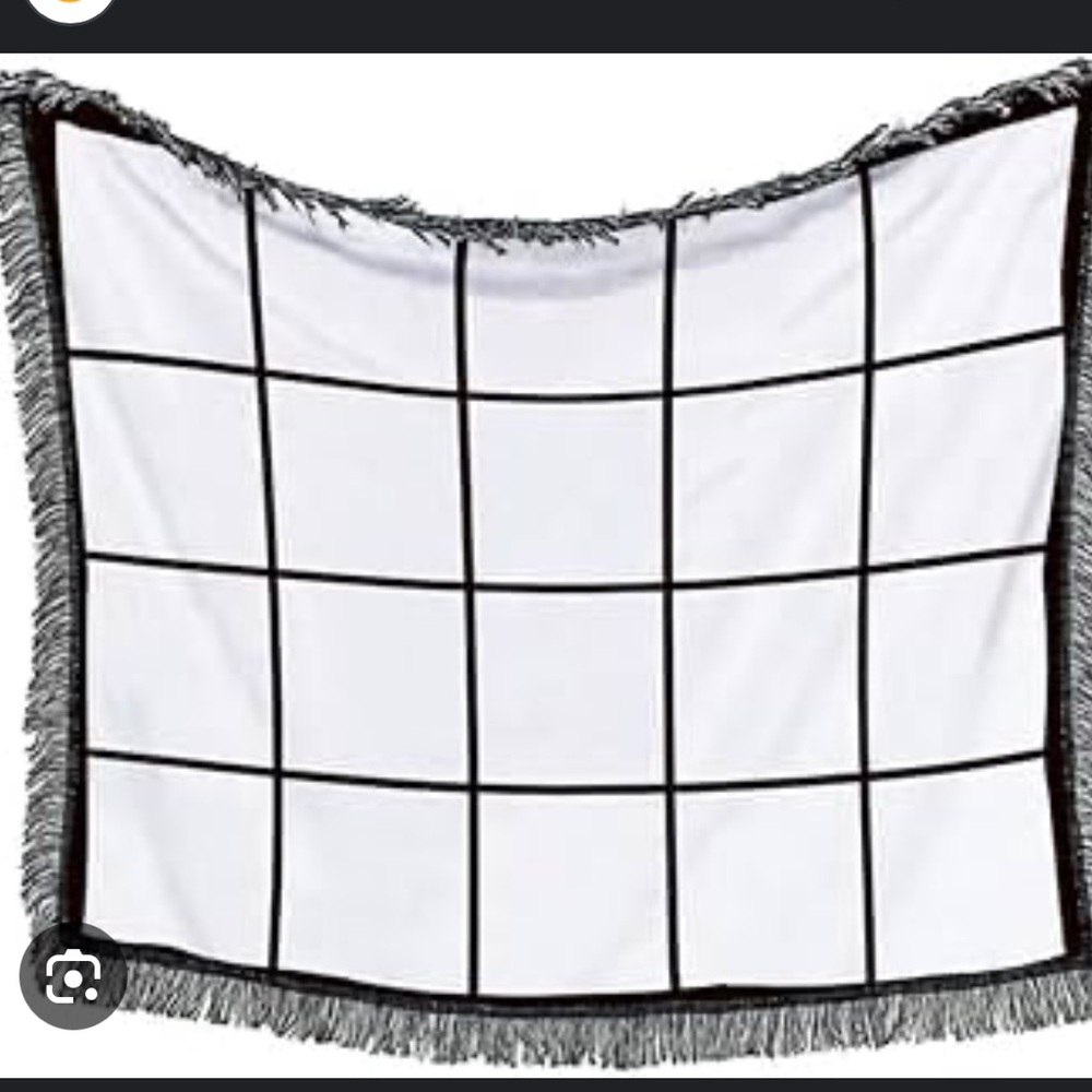 60”x50” sublimation 20 panels blank blankets bought and never used total of 3